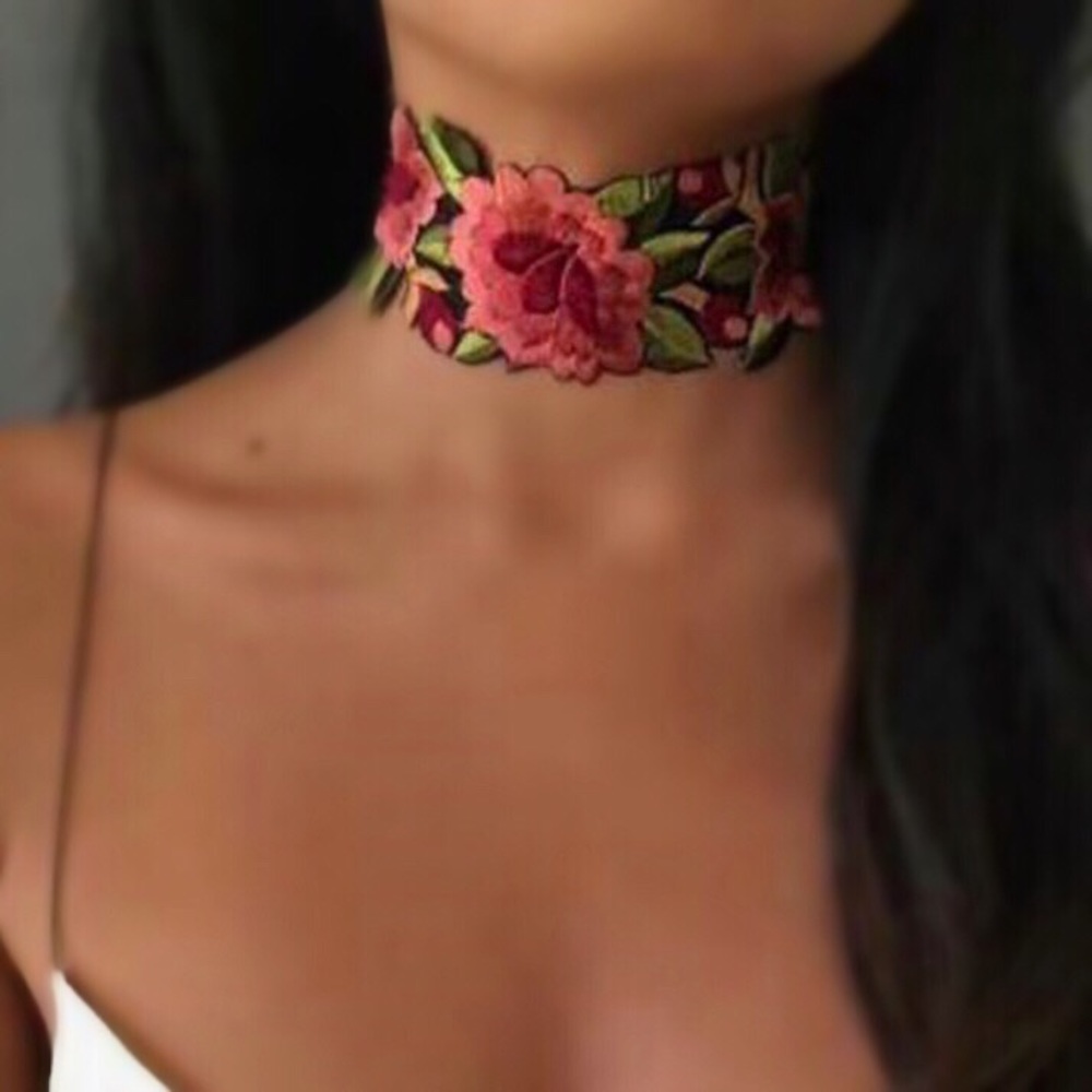 Floral Choker
